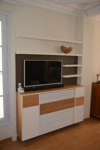 meuble TV intégré